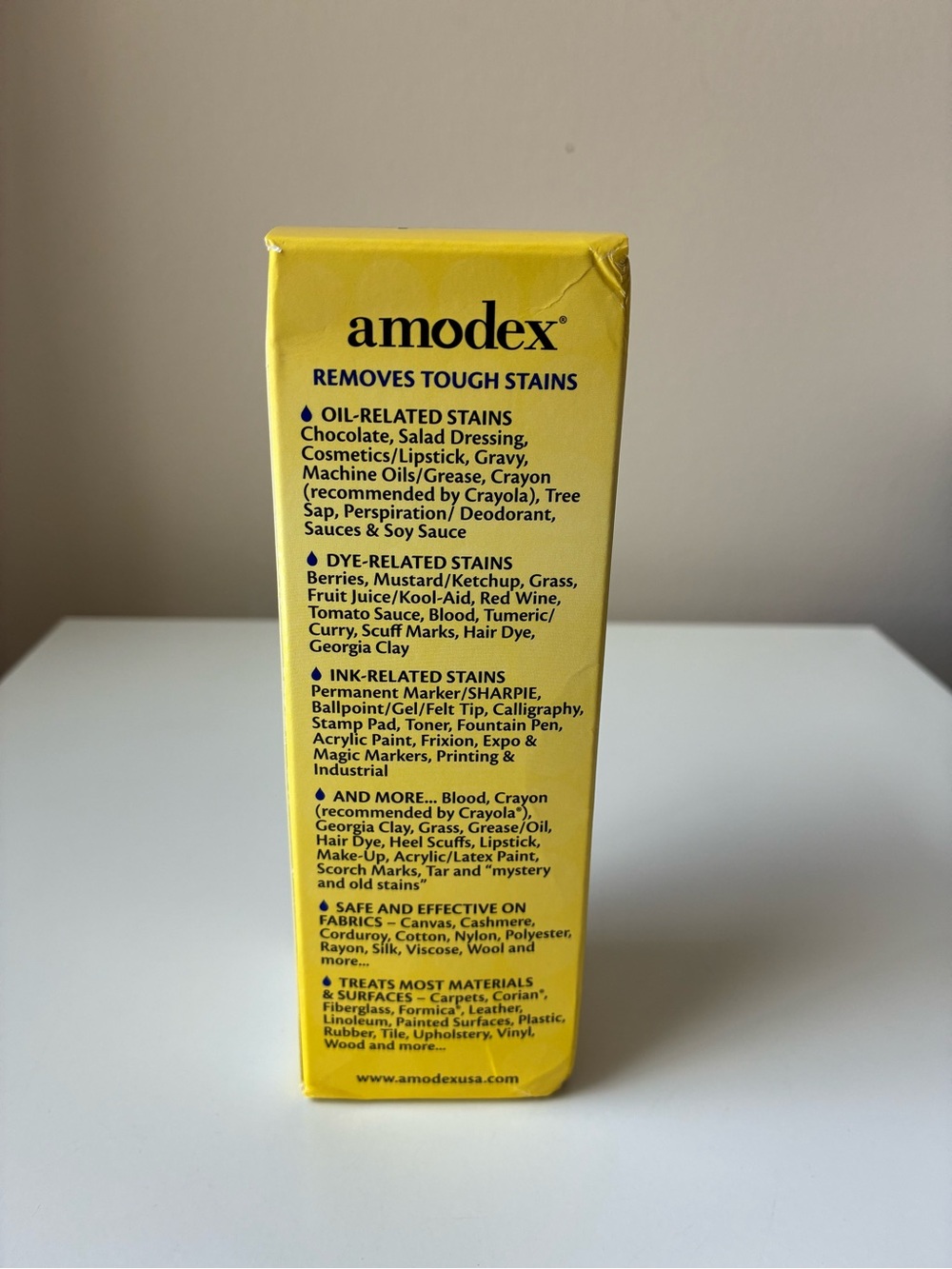 Amodex Ink & Stain Remover NIB 4 oz - Picture 6 of 8